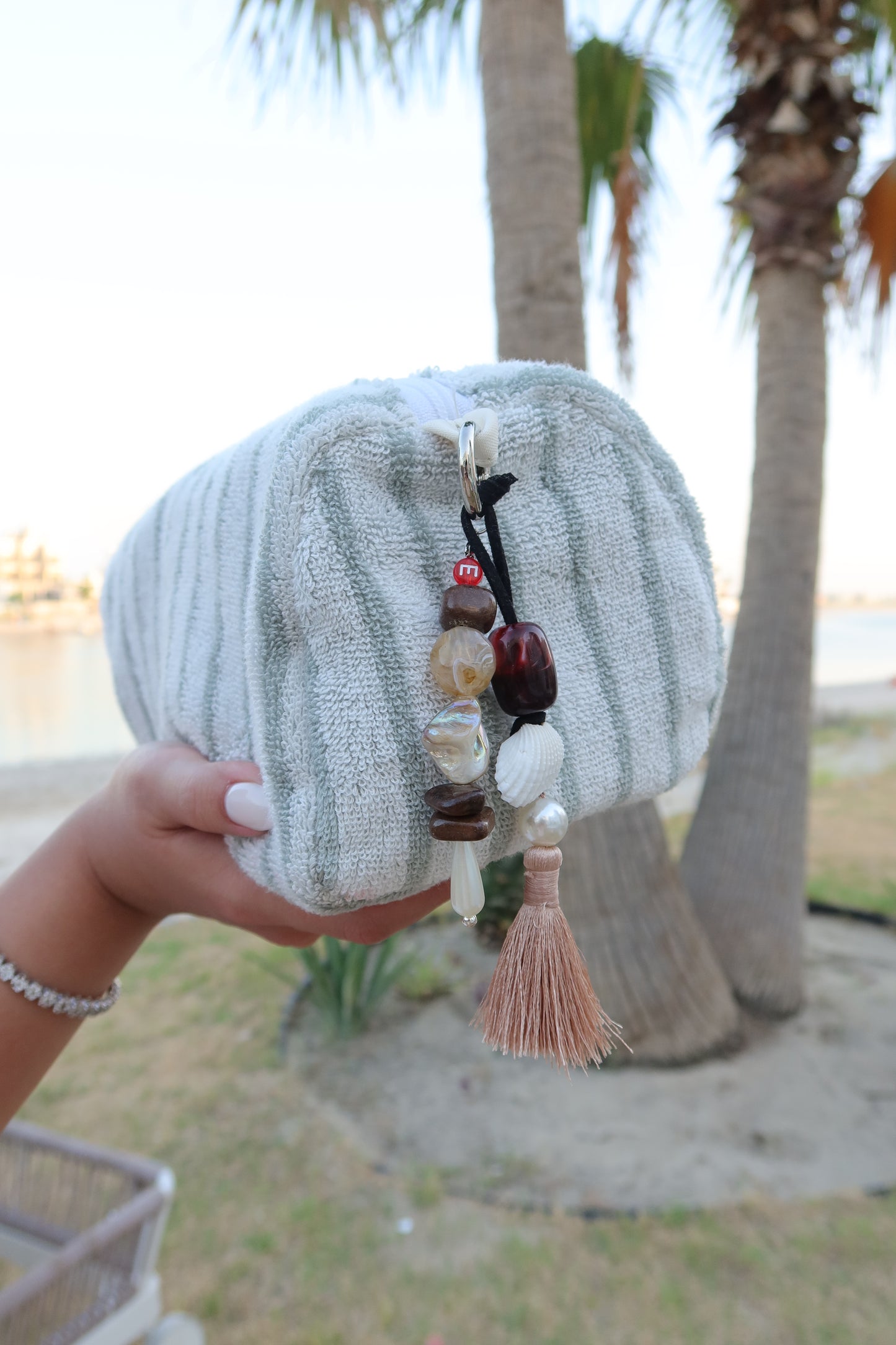 Terry Charm Pouch